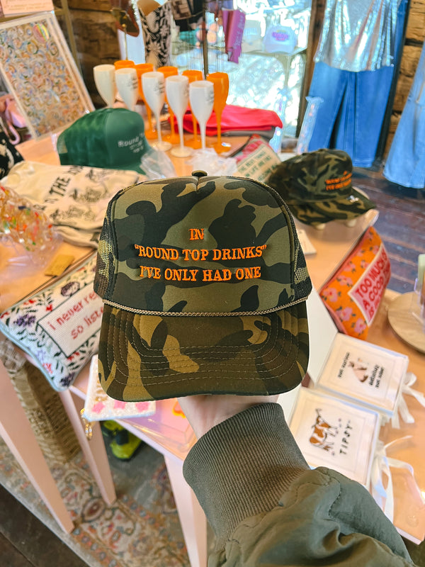 ROUND TOP DRINKS TRUCKER - THE MNRCH